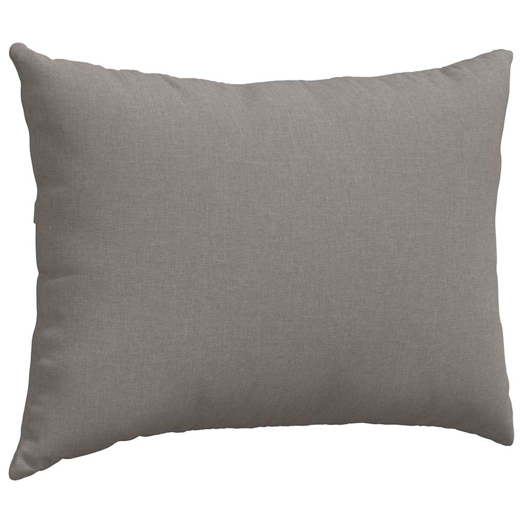 vidaXL Sofakissen 2 pcs Taupe 70 x 50 cm Stoff