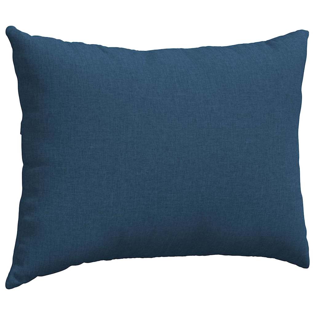 vidaXL Sofakissen 2 pcs Blau 70 x 50 cm Stoff