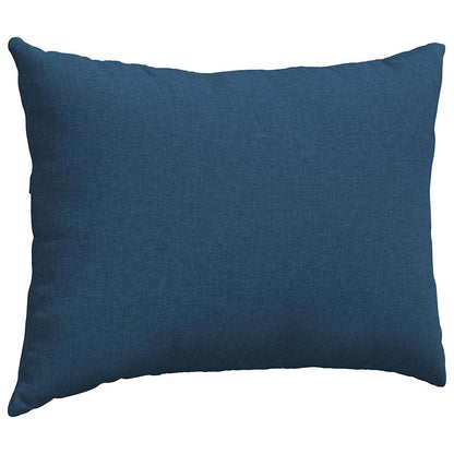 vidaXL Sofakissen 2 pcs Blau 70 x 50 cm Stoff