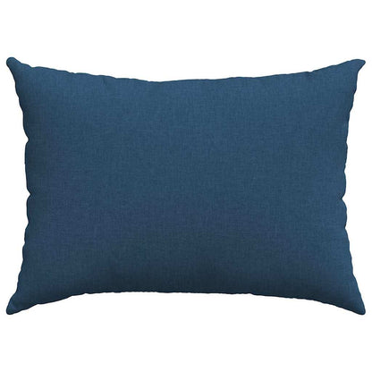 vidaXL Sofakissen 2 pcs Blau 70 x 50 cm Stoff