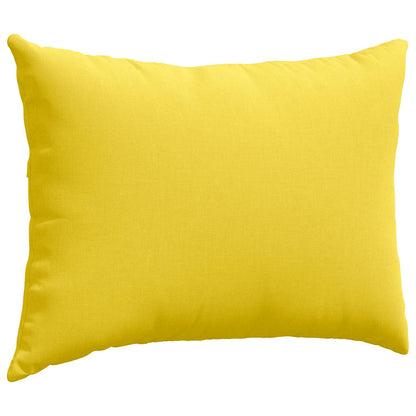 vidaXL Sofakissen 2 pcs Helles Gelb 70 x 50 cm Stoff