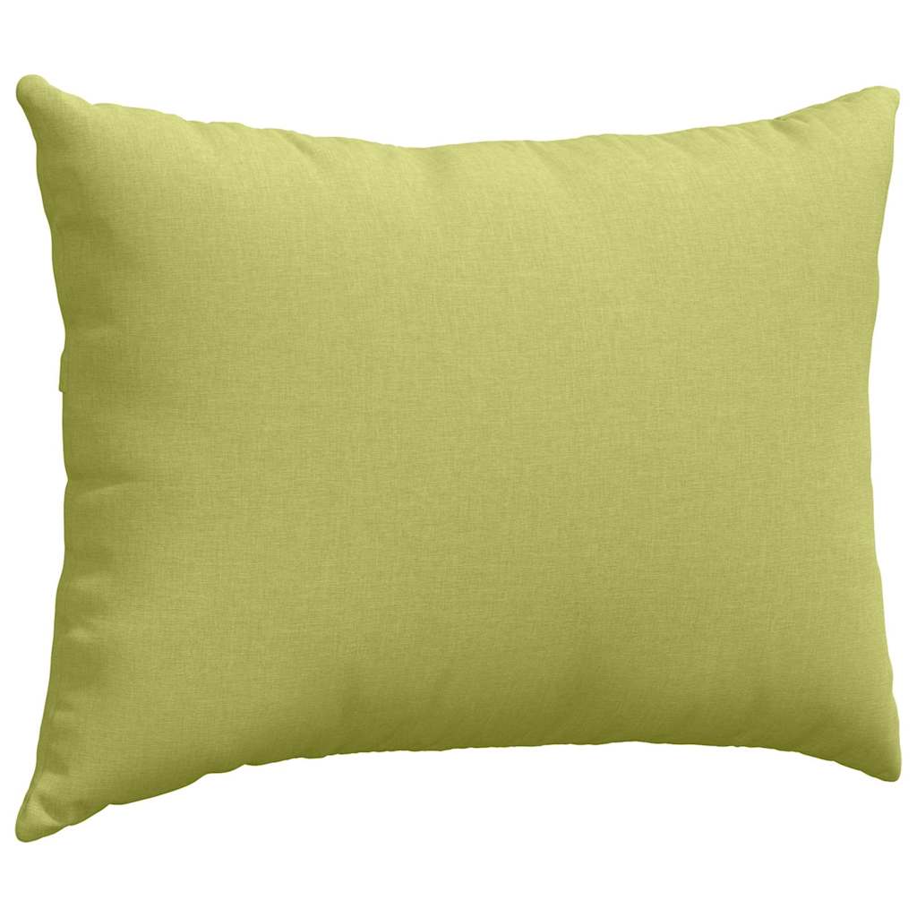 vidaXL Sofakissen 2 pcs Hellgrün 70 x 50 cm Stoff