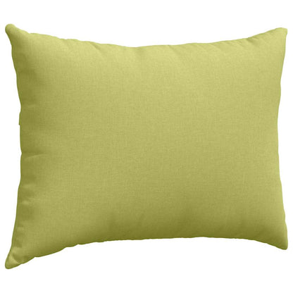 vidaXL Sofakissen 2 pcs Hellgrün 70 x 50 cm Stoff
