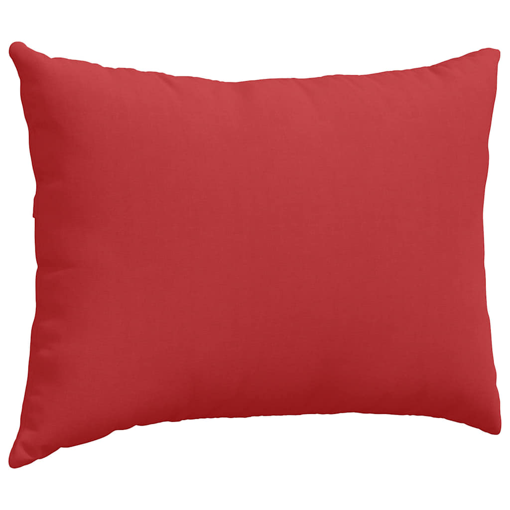 vidaXL Sofakissen 2 pcs Rot 70 x 50 cm Stoff