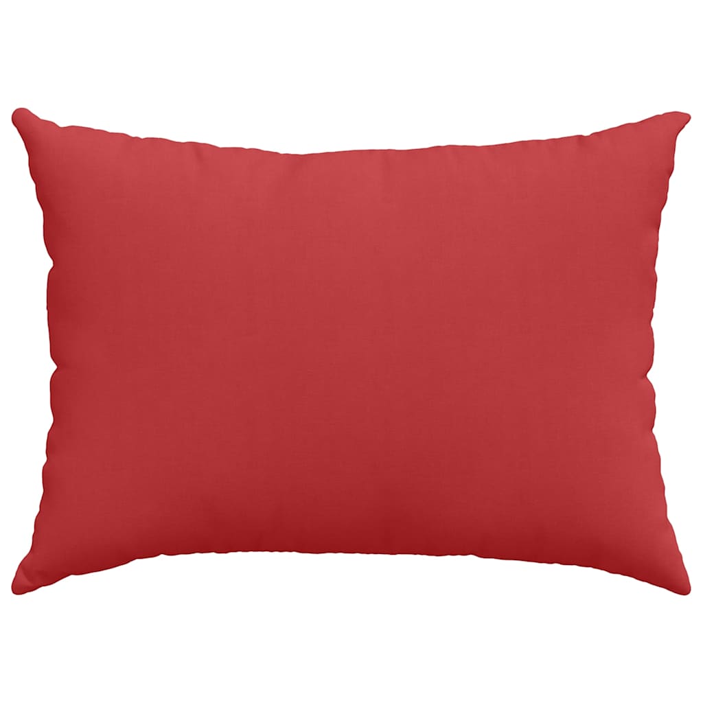 vidaXL Sofakissen 2 pcs Rot 70 x 50 cm Stoff