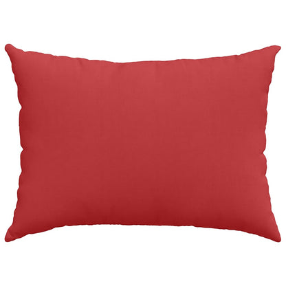 vidaXL Sofakissen 2 pcs Rot 70 x 50 cm Stoff