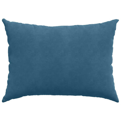 Sofakissen 2 Stück Blau 70 x 50 cm Cordstoff