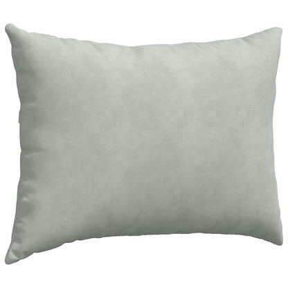 vidaXL Sofakissen 2 Stück Hellgrau 70 x 50 cm Cordstoff