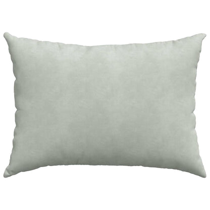 vidaXL Sofakissen 2 Stück Hellgrau 70 x 50 cm Cordstoff