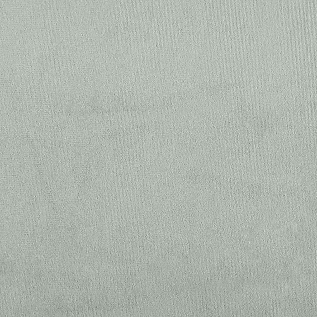 vidaXL Sofakissen 2 Stück Hellgrau 70 x 50 cm Cordstoff