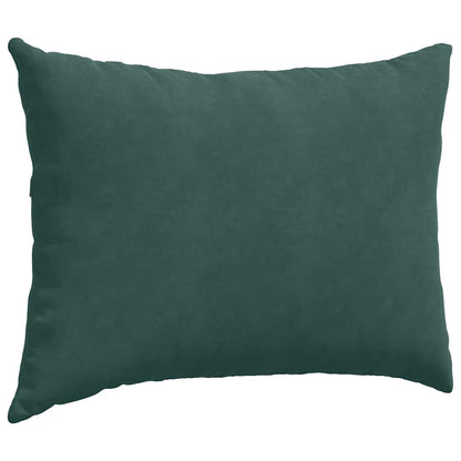 vidaXL Sofakissen 2 Stück Dunkelgrün 70 x 50 cm Cordstoff