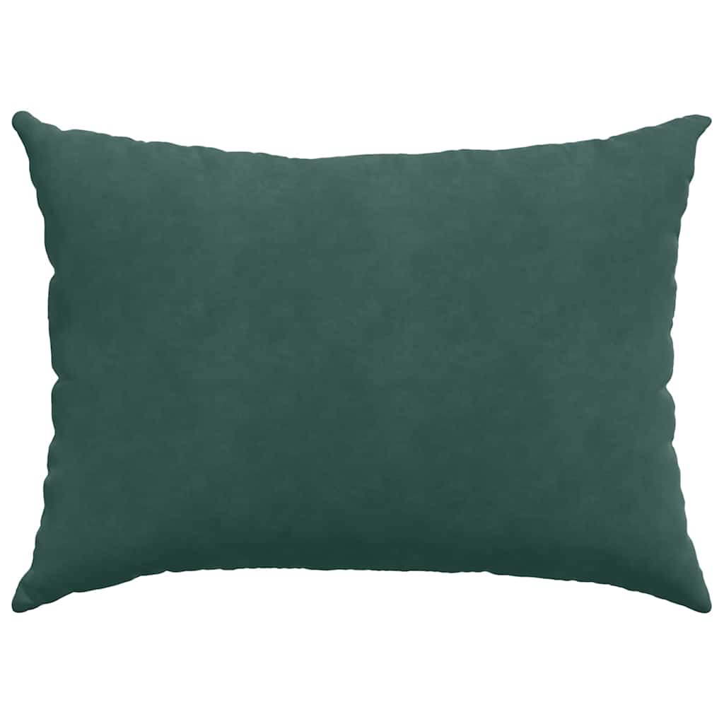 vidaXL Sofakissen 2 Stück Dunkelgrün 70 x 50 cm Cordstoff