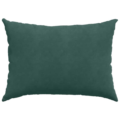 vidaXL Sofakissen 2 Stück Dunkelgrün 70 x 50 cm Cordstoff