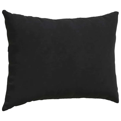 vidaXL Sofakissen 2 Stück Schwarz 70 x 50 cm Cordstoff