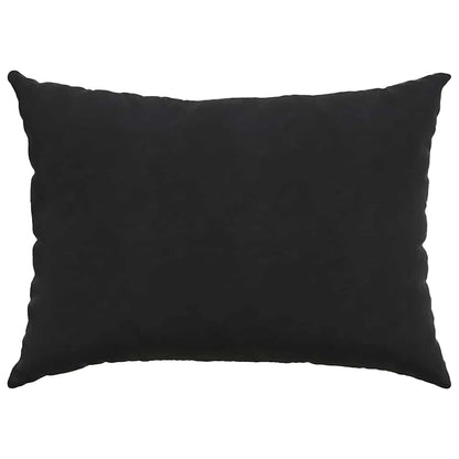 vidaXL Sofakissen 2 Stück Schwarz 70 x 50 cm Cordstoff