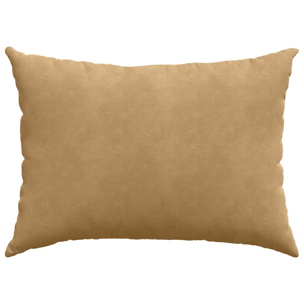 vidaXL Sofakissen 2 Stück Braun 70 x 50 cm Cordstoff