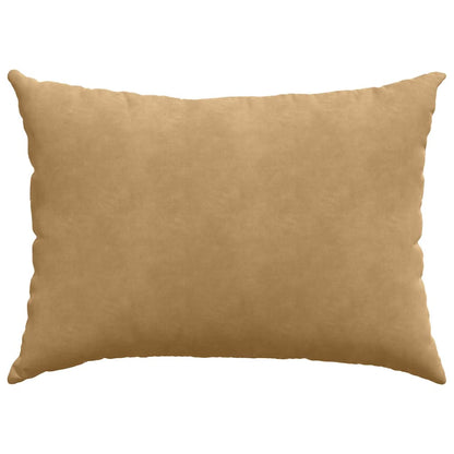 vidaXL Sofakissen 2 Stück Braun 70 x 50 cm Cordstoff