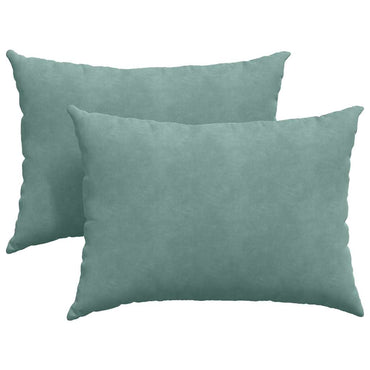 vidaXL Sofakissen 2 Stück Meergrün 70 x 50 cm Cordstoff