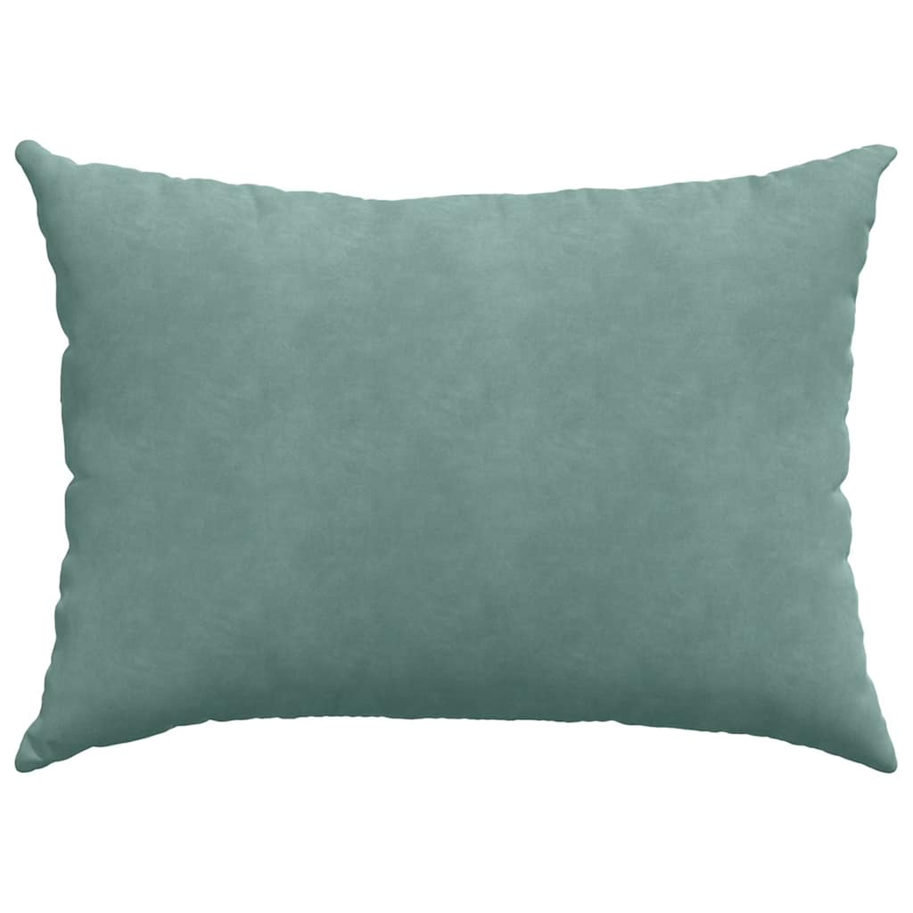 vidaXL Sofakissen 2 Stück Meergrün 70 x 50 cm Cordstoff
