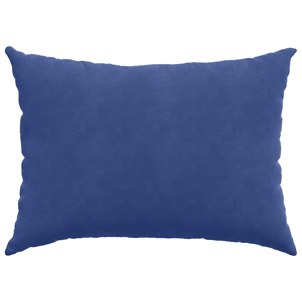 vidaXL Sofakissen 2 Stück Polizeiblau 70 x 50 cm Cordstoff