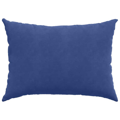 vidaXL Sofakissen 2 Stück Polizeiblau 70 x 50 cm Cordstoff