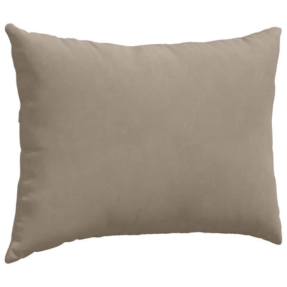 vidaXL Sofakissen 2 Stück Taupe 70 x 50 cm Stoff