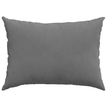 vidaXL Sofakissen 2 Stück Dunkelgrau 70 x 50 cm Stoff