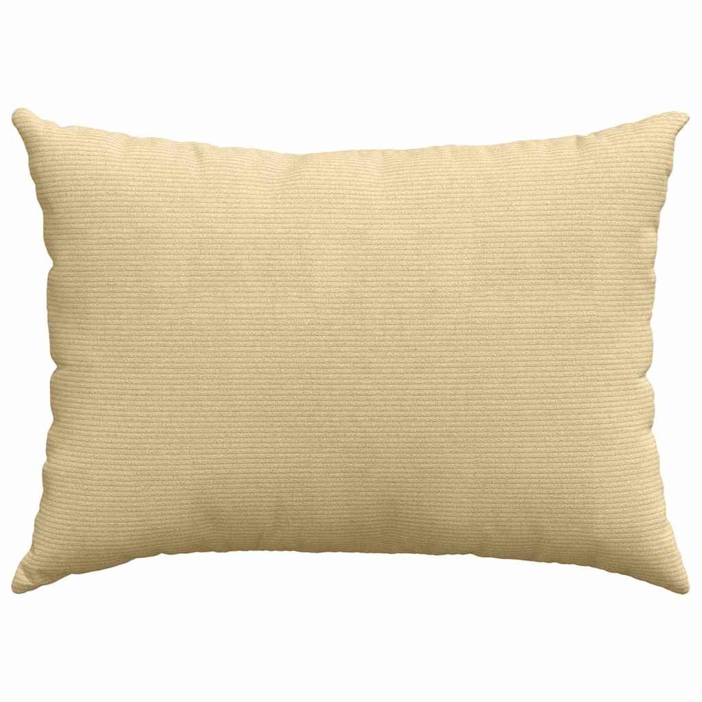vidaXL Sofakissen 2 Stück Grau-Grün 70 x 50 cm Cordstoff