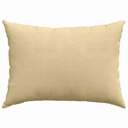 vidaXL Sofakissen 2 Stück Grau-Grün 70 x 50 cm Cordstoff