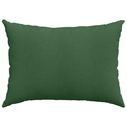 vidaXL Sofakissen 2 Stück Dunkelgrün 70 x 50 cm Cordstoff