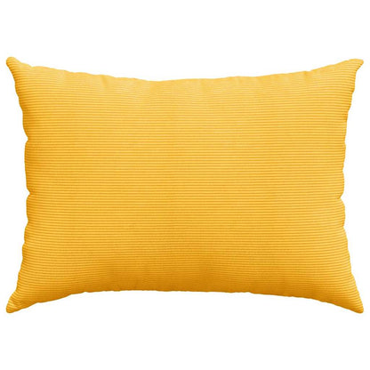 vidaXL Sofakissen 2 Stück Helles Gelb 70 x 50 cm Cordstoff