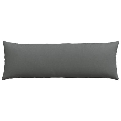 vidaXL Sofakissen 2 pcs Dunkelgrau 120 x 40 cm Stoff