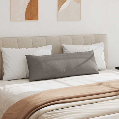 vidaXL Sofakissen 2 pcs Taupe 120 x 40 cm Stoff
