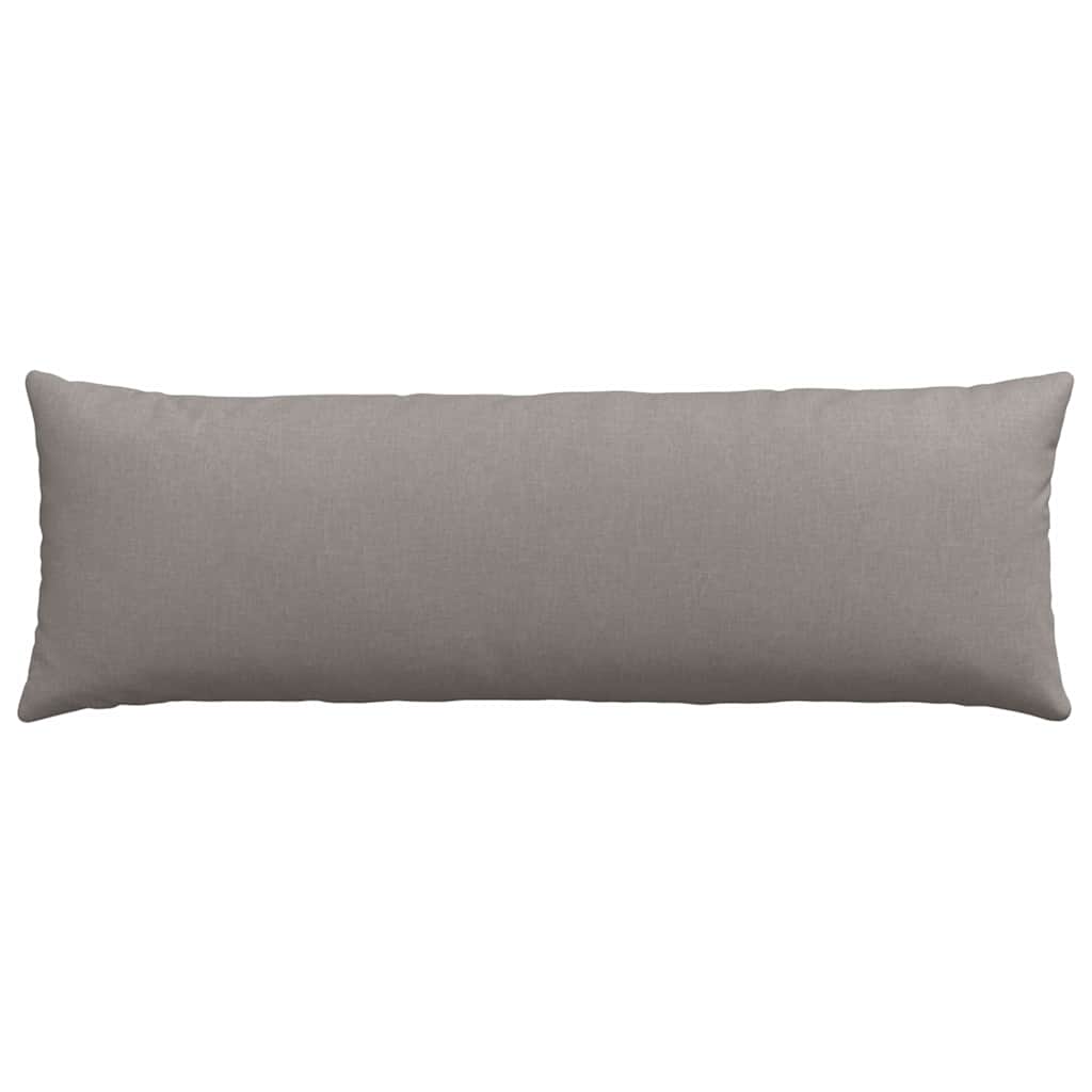 vidaXL Sofakissen 2 pcs Taupe 120 x 40 cm Stoff