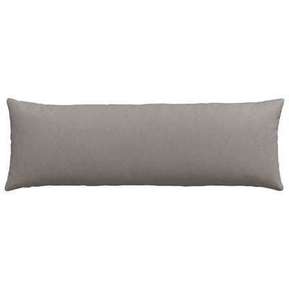 vidaXL Sofakissen 2 pcs Taupe 120 x 40 cm Stoff