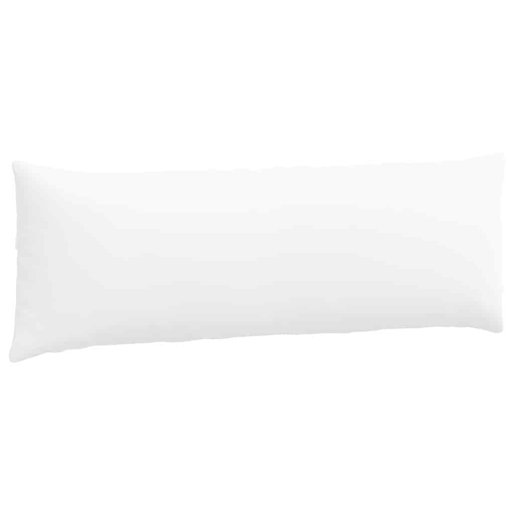 vidaXL Sofakissen 2 pcs Weiß 120 x 40 cm Stoff