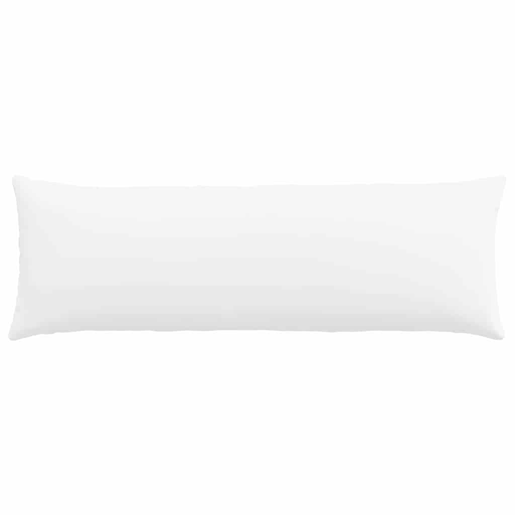 vidaXL Sofakissen 2 pcs Weiß 120 x 40 cm Stoff