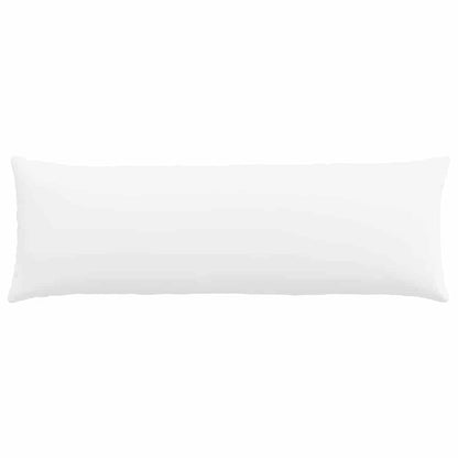 vidaXL Sofakissen 2 pcs Weiß 120 x 40 cm Stoff