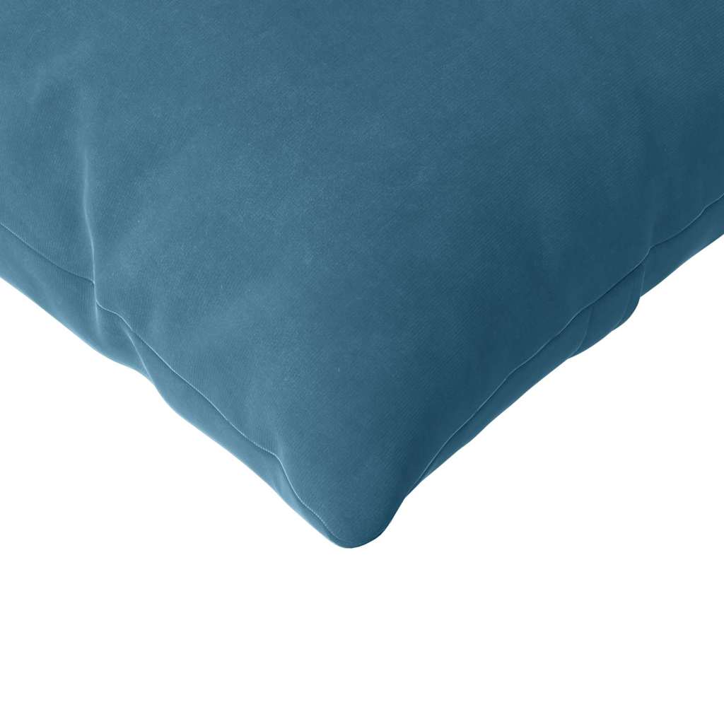 vidaXL Sofakissen 2 Stück Blau 120 x 40 cm Cordstoff