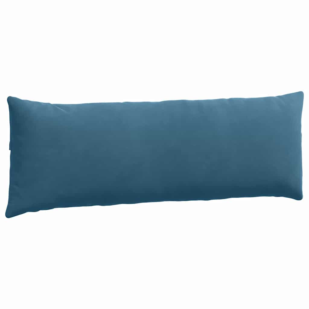 vidaXL Sofakissen 2 Stück Blau 120 x 40 cm Cordstoff