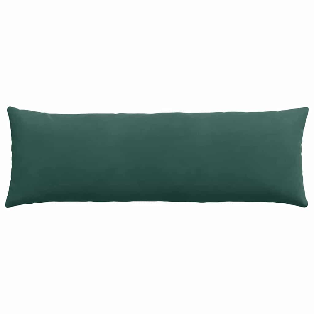 vidaXL Sofakissen 2 Stück Dunkelgrün 120 x 40 cm Cordstoff