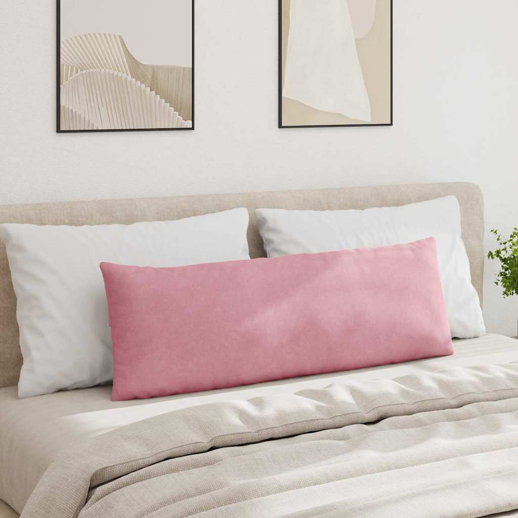 vidaXL Sofakissen 2 Stück Rosa 120 x 40 cm Cordstoff