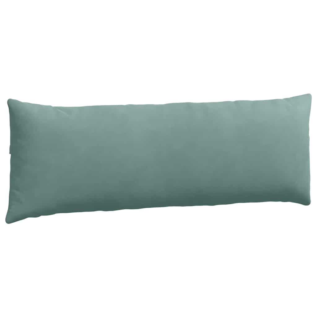 vidaXL Sofakissen 2 Stück Meergrün 120 x 40 cm Cordstoff