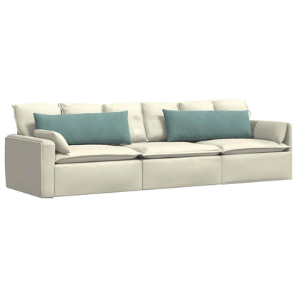 vidaXL Sofakissen 2 Stück Meergrün 120 x 40 cm Cordstoff