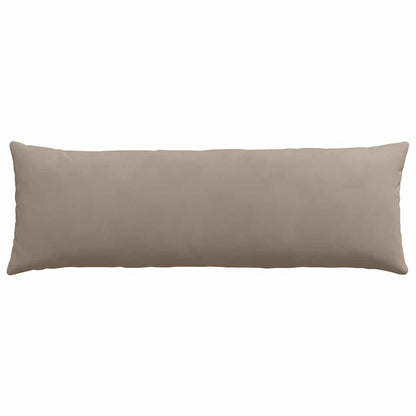 vidaXL Sofakissen 2 Stück Taupe 120 x 40 cm Stoff