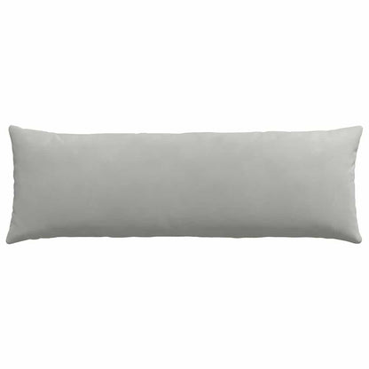 vidaXL Sofakissen 2 Stück Hellgrau 120 x 40 cm Stoff