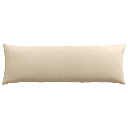 vidaXL Sofakissen 2 Stück Creme 120 x 40 cm Stoff