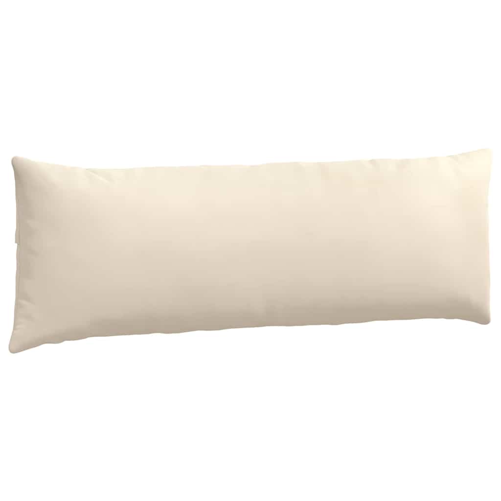 vidaXL Sofakissen 2 Stück Beige 120 x 40 cm Stoff