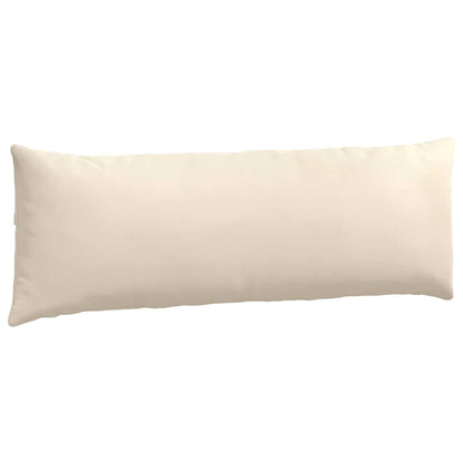 vidaXL Sofakissen 2 Stück Beige 120 x 40 cm Stoff