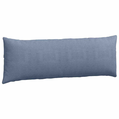 vidaXL Sofakissen 2 Stück Blau 120 x 40 cm Cordstoff